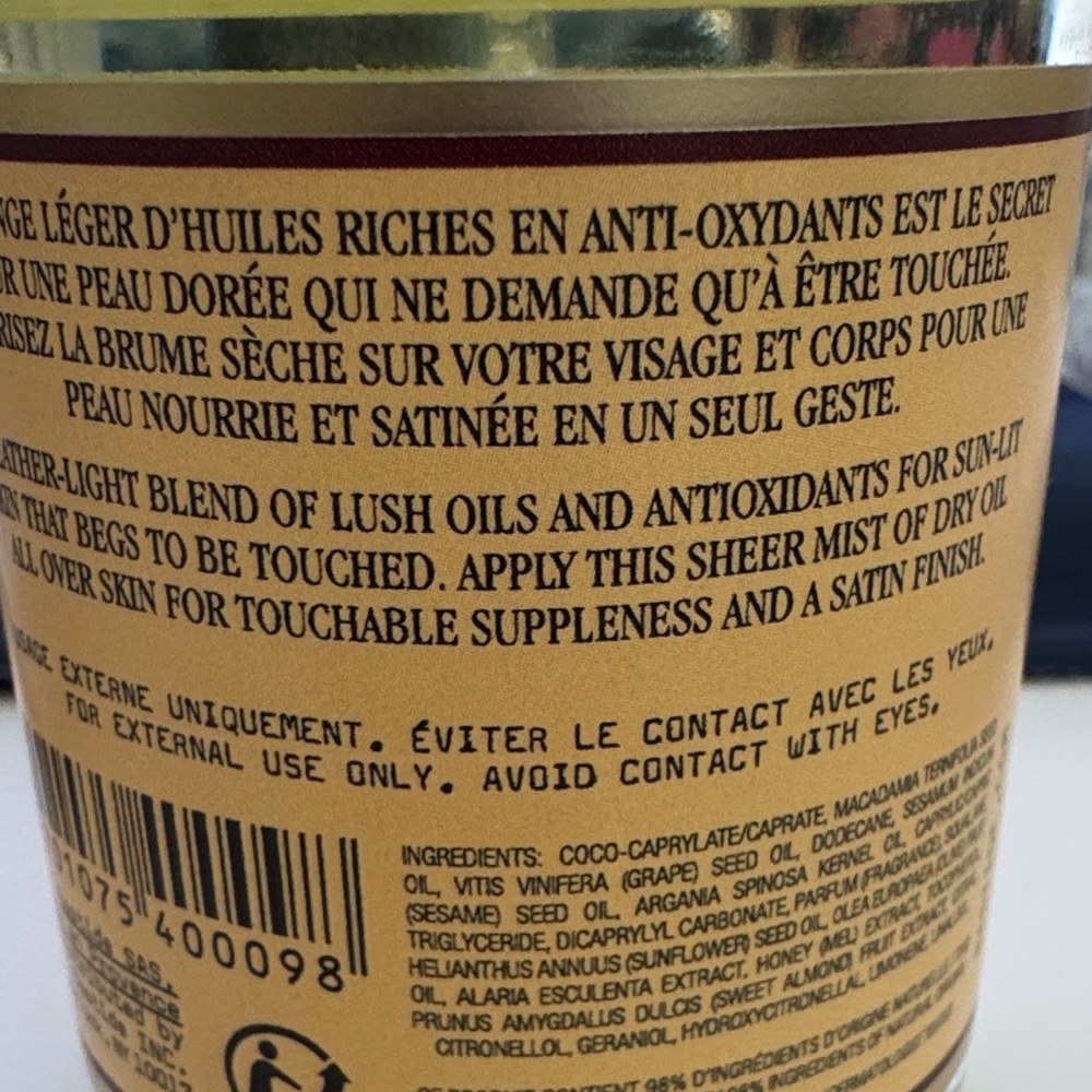 Bastide Huile Seche Epatante Dry Oil Mist - 3.3oz NWT - Picture 5 of 6